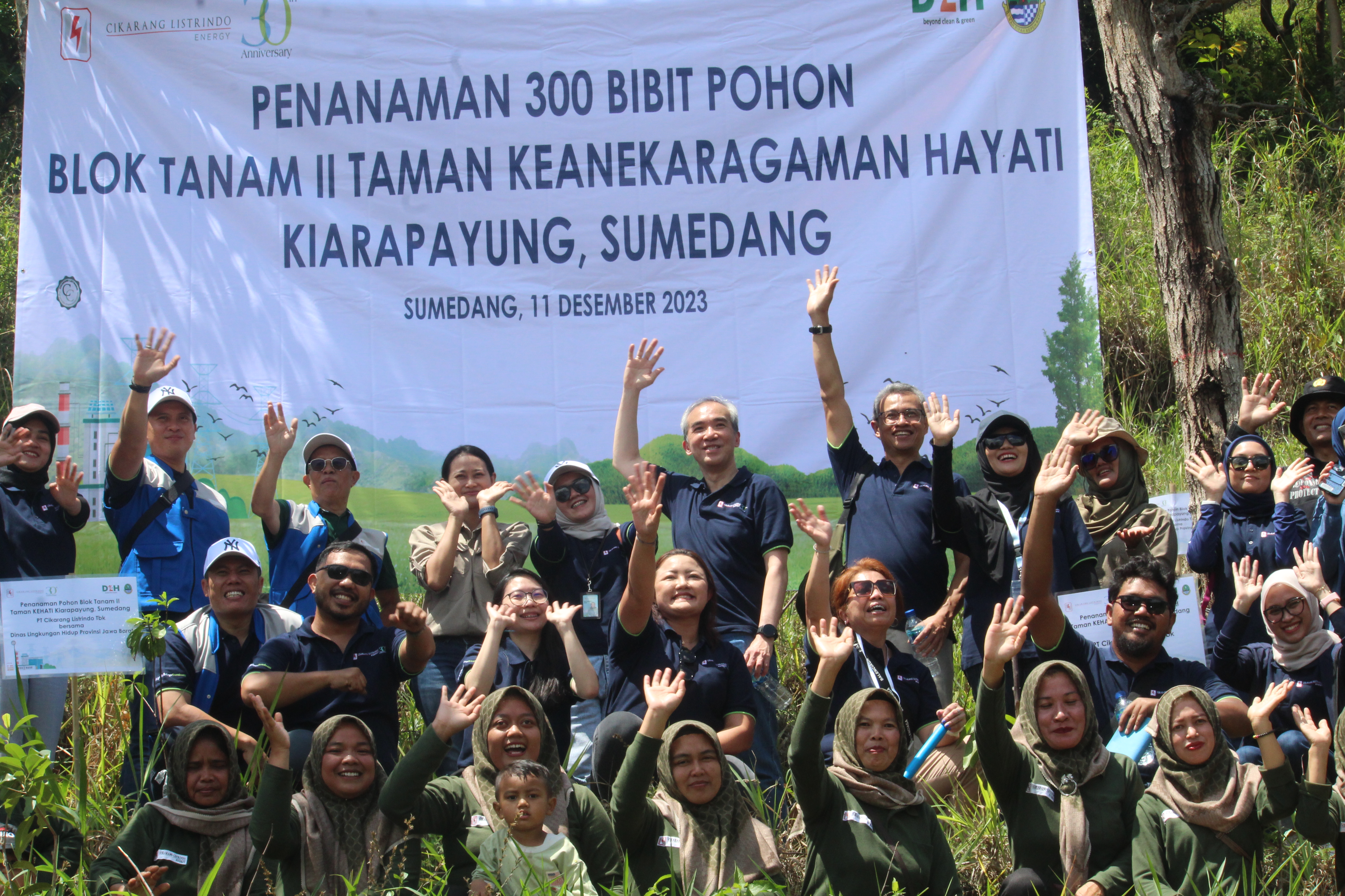 Program Konservasi Taman Kehati Kiarapayung blok tanam II, Desa Sindangsari, Kecamantan Sukasari, Kabupaten Sumedang